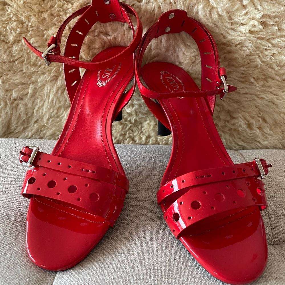 Tods heels sandal